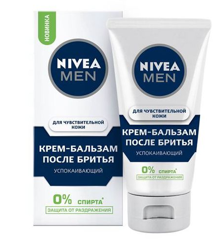 фото упаковки Nivea Men Крем-Бальзам после бритья успокаивающий