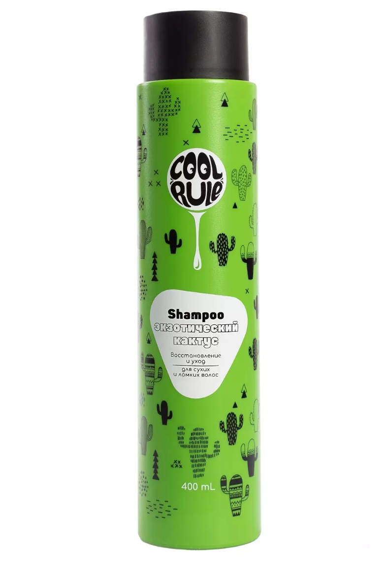 фото упаковки Cool Rule Hair Шампунь для сухих и ломких волос