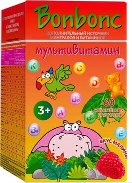 фото упаковки Bonbonc Мультивитамины для детей