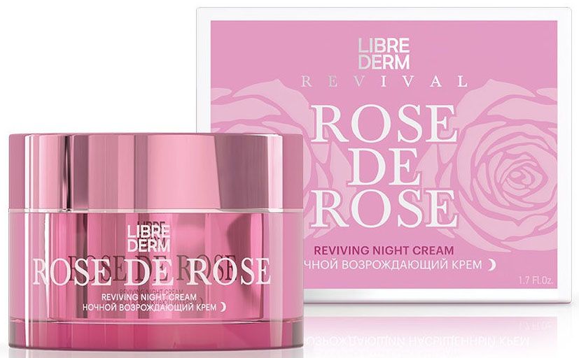 фото упаковки Librederm ROSE DE ROSE Крем ночной возрождающий
