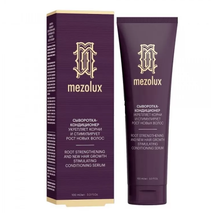 фото упаковки Librederm Mezolux сыворотка-кондиционер для волос укрепляющая и стимулирующая