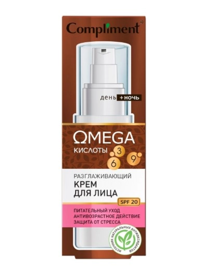 фото упаковки Compliment Omega Крем для лица разглаживающий