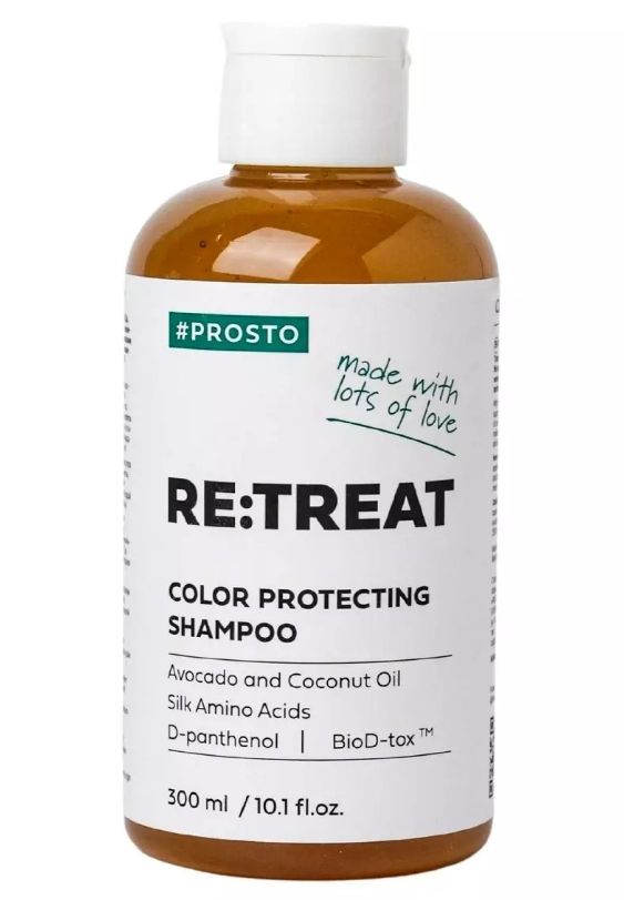 фото упаковки Prosto Cosmetics Шампунь для окрашенных волос Re:Treat