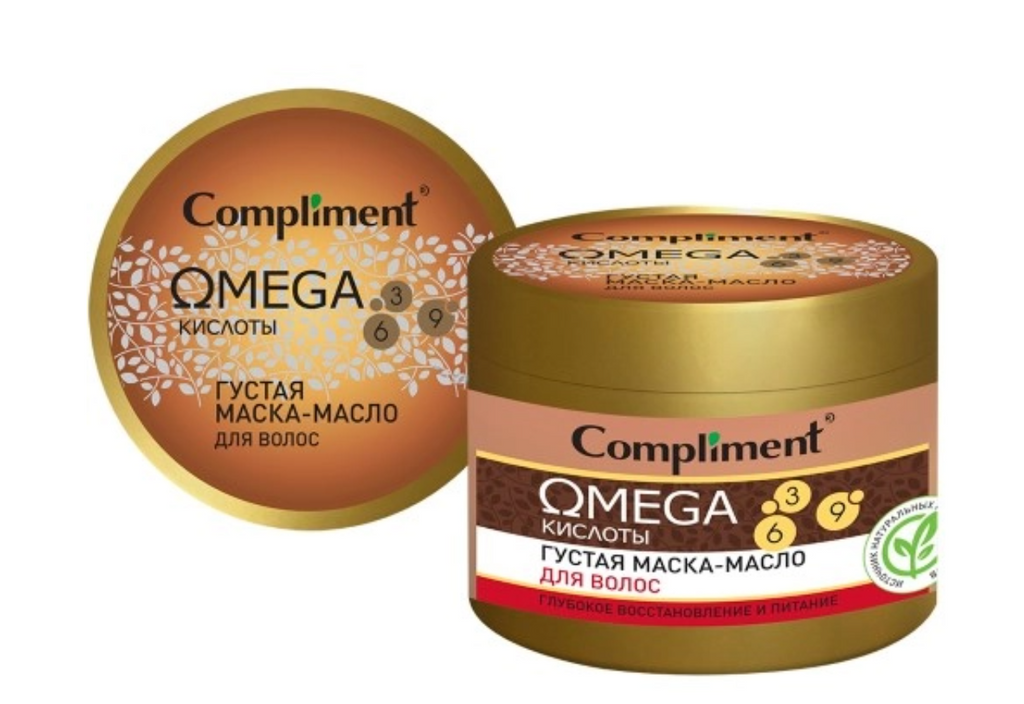 фото упаковки Compliment Omega Густая Маска-масло для волос