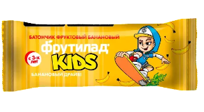 фото упаковки Фрутилад Kids батончик фруктовый Банановый