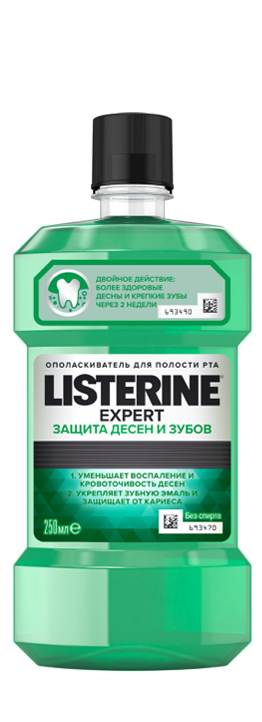 фото упаковки Listerine Expert Защита десен и зубов