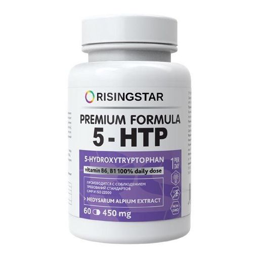 Risingstar 5-HTP Альпиграс, таблетки, 60 шт.