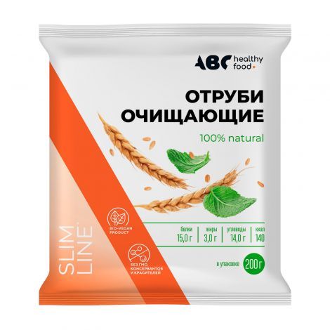 ABC Healthy Food Отруби Сибирские, отруби, 200 г, 1 шт.