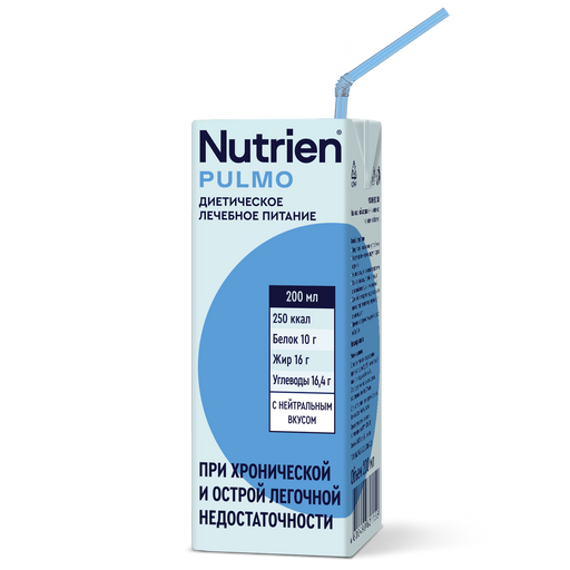 Nutrien Pulmo, смесь жидкая, нейтральный, 200 мл, 1 шт.