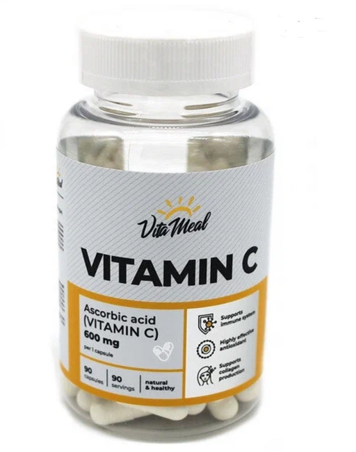 VitaMeal Витамин С, 600 мг, капсулы, 90 шт.