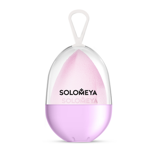 Solomeya Спонж для макияжа со срезом, лиловый, 1 шт.