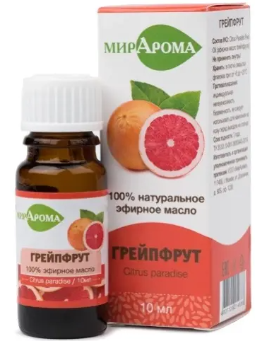 МирАрома эфирное масло Грейпфрут, 10 мл, 1 шт.