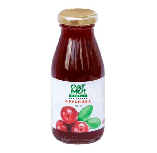 Eat Me! нектар без сахара Брусника, 200 мл, 1 шт.