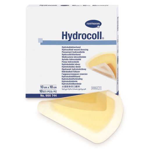 Hydrocoll Повязка гидроколлоидная, 10х10см, повязка стерильная, 10 шт.