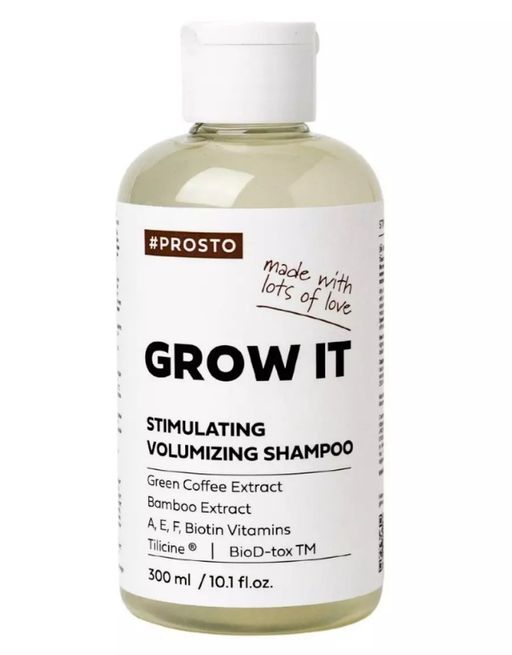 Prosto Cosmetics Шампунь для объема и роста волос Grow It, шампунь, 300 мл, 1 шт.