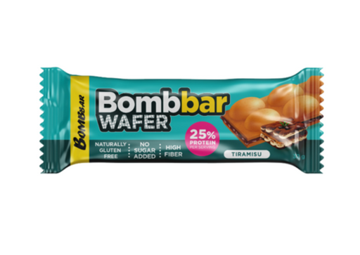 Bombbar Батончик вафельный с шоколадно-ореховой пастой, тирамису, 32 г, 1 шт.