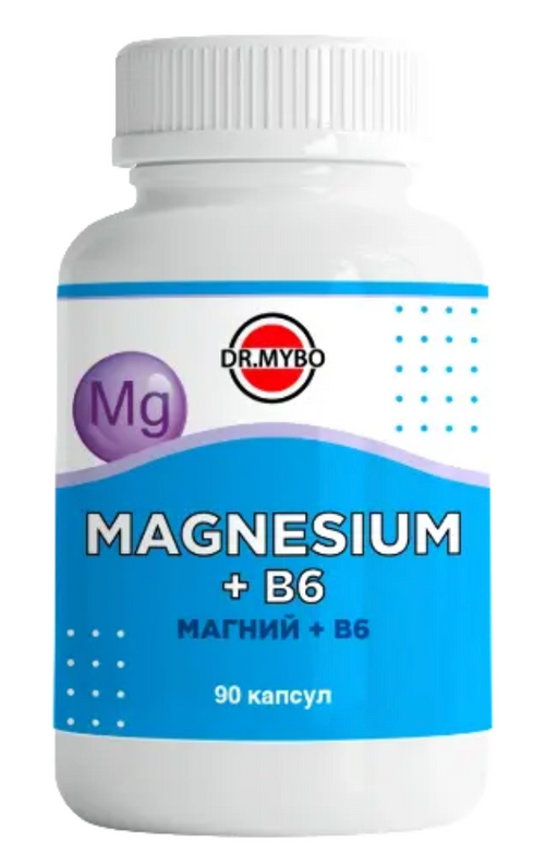 Dr. Mybo Магний + B6, капсулы, 90 шт.