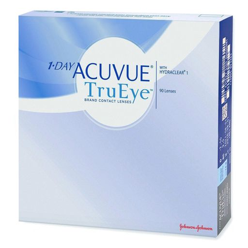 1-Day Acuvue TruEye Линзы контактные Однодневные, BC=8,5 d=14,2, D(-3.50), стерильно, 90 шт.